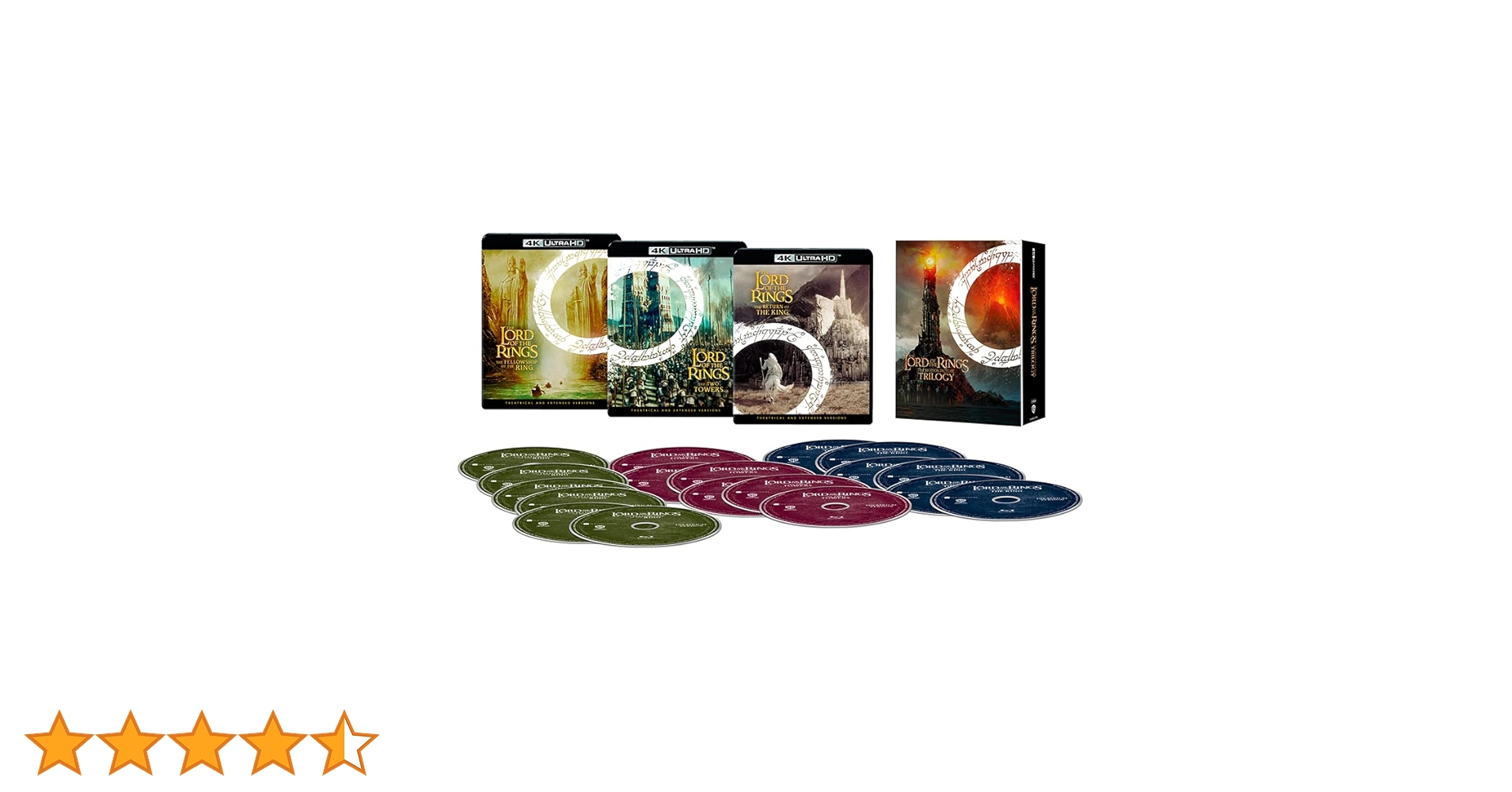 ロード・オブ・ザ・リング トリロジー 4K ULTRA HD 18枚組 Amazon.co.jp: (初回限定生産)ロード・オブ・ザ・リング